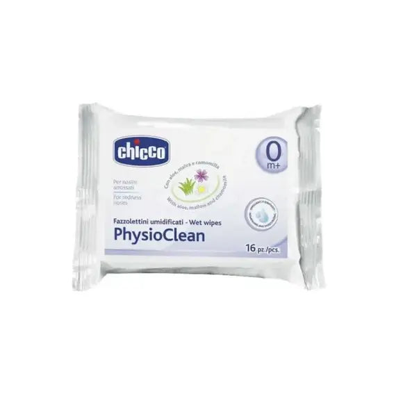 Chicco Fazzolettini Umidi Physioclean 16 Pezzi | Acquista Online su Farmaclick