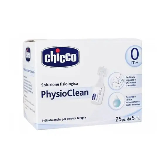 Chicco Soluzione Physioclean 5 Ml 25 Pezzi | Acquista Online su Farmaclick