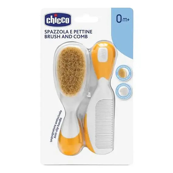 Chicco Spazzola e Pettine Arancione | Acquista Online su Farmaclick