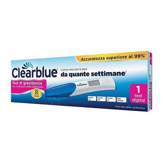Clearblue Test di Gravidanza Rilevazione Precoce Digitale 1test | Acquista Online su Farmaclick