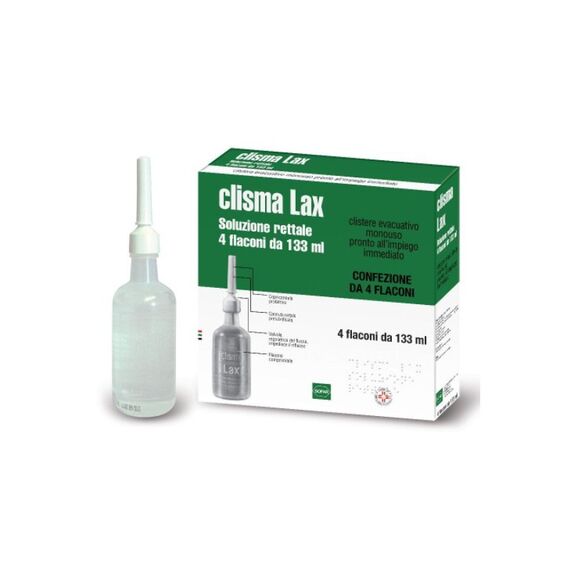 Clisma Lax*4 Clismi 133 Ml | Acquista Online su Farmaclick