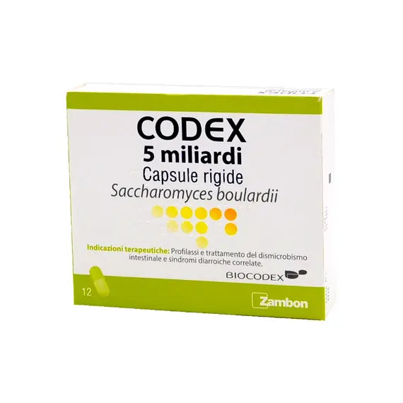 Codex 5 Miliardi 250 Mg 12 Compresse | Acquista Online su Farmaclick