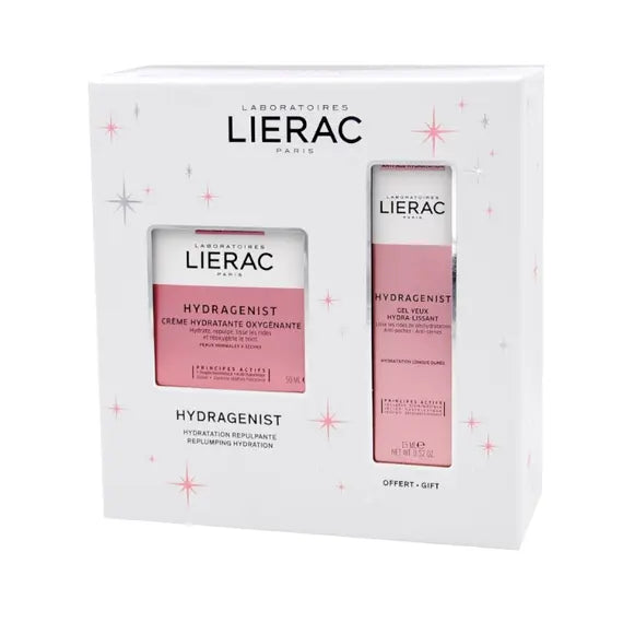 Lierac Cofanetto Hydragenist Crema Ossigenante Idratante + Gel Occhi Idra-levigante | Acquista Online su Farmaclick