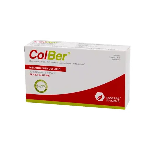 Colber Integratore Alimentare per Colesterolo e Apparato Cardiovascolare 30 Compresse | Acquista Online su Farmaclick