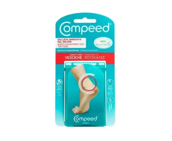 Compeed Cerotti Per Vesciche Formato Medio 5 Pezzi