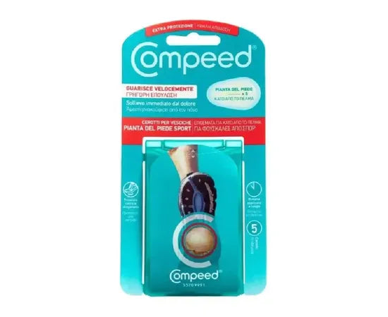 Compeed Cerotti Per Vesciche Alla Pianta Del Piede 5 Pezzi