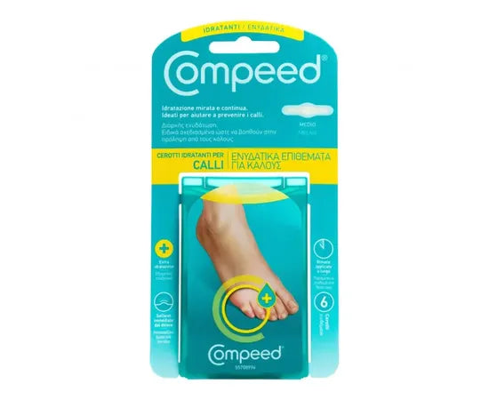 Compeed Calli Cerotti Idratanti 6 Pezzi