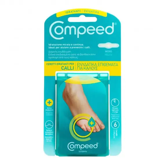 Compeed Calli Cerotti Idratanti 6 Pezzi | Acquista Online su Farmaclick