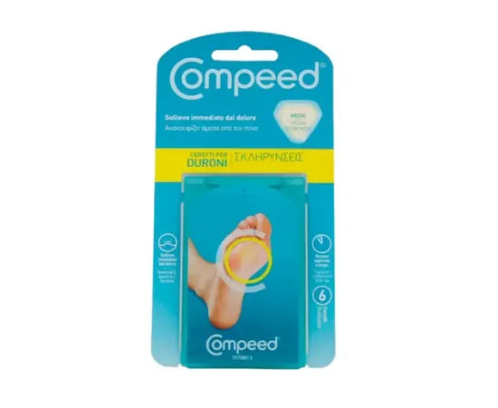Compeed Cerotti Duroni Formato Medio 6 Pezzi