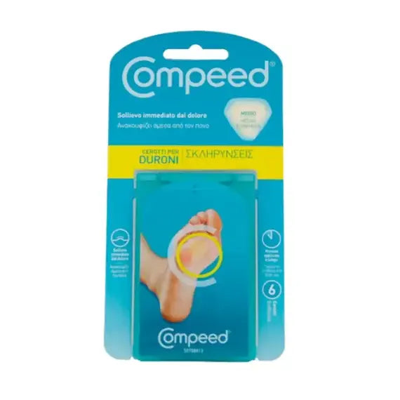 Compeed Cerotti Duroni Formato Medio 6 Pezzi | Acquista Online su Farmaclick