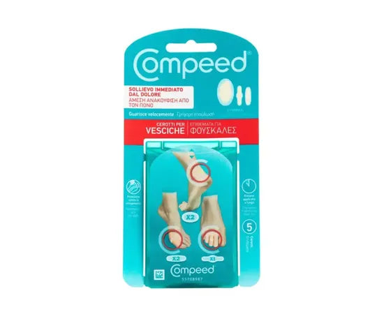 Compeed Cerotti Vesciche Pacco Doppio Mix 5 pezzi