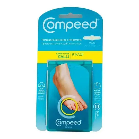 Compeed Cerotti per Calli 10 Pezzi Medi | Acquista Online su Farmaclick