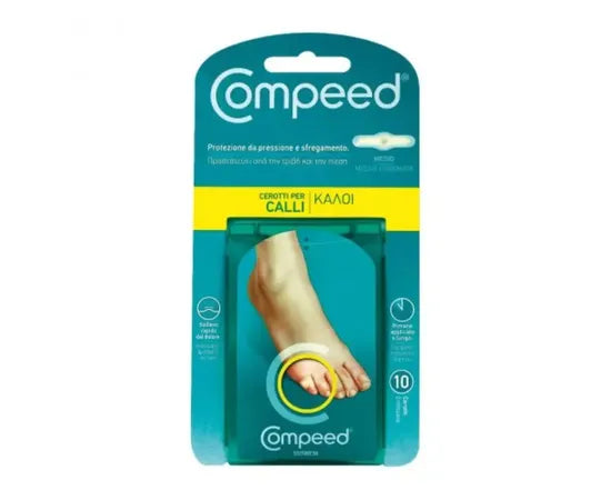 Compeed Cerotti Per Calli 10 Pezzi Medi