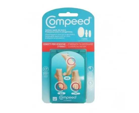 Compeed Cerotti Per Vesciche Mix 5 Pezzi