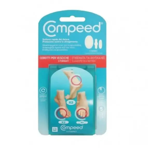Compeed Cerotti per Vesciche Misto 5 Pezzi | Acquista Online su Farmaclick