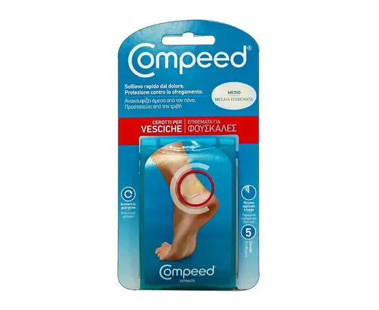 Compeed Cerotti per Vesciche Formato Medio 5 pezzi