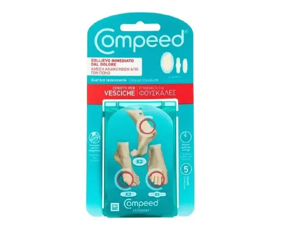 Compeed Cerotti per Vesciche Mix 5 pezzi