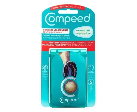 Compeed Cerotti per Vesciche alla Pianta del Piede 5 pezzi