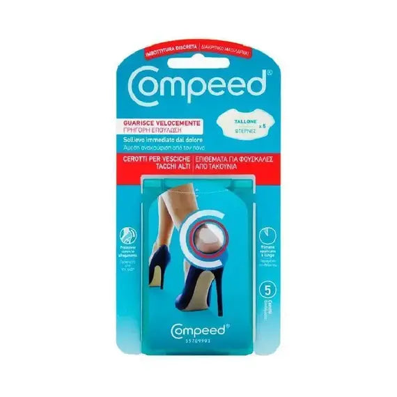 Compeed Cerotti per Vesciche Tallone 5 Cerotti | Acquista Online su Farmaclick