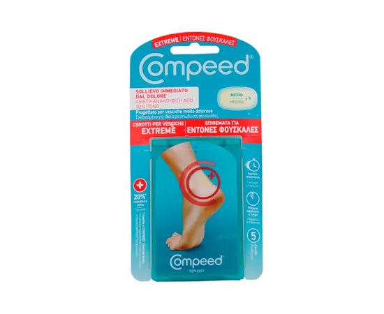 Compeed Cerotti Per Vesciche Extreme Sollievo Immediato 5 Cerotti