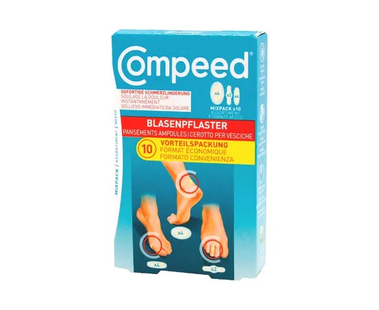 Compeed Mixpack 10 Cerotti Per Vesciche Formato Misto