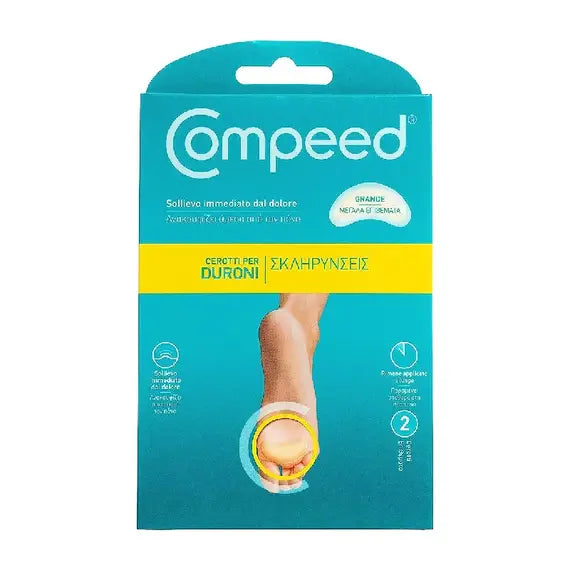 Compeed Cerotti Duroni Pianta Piede 2 Pezzi | Acquista Online su Farmaclick