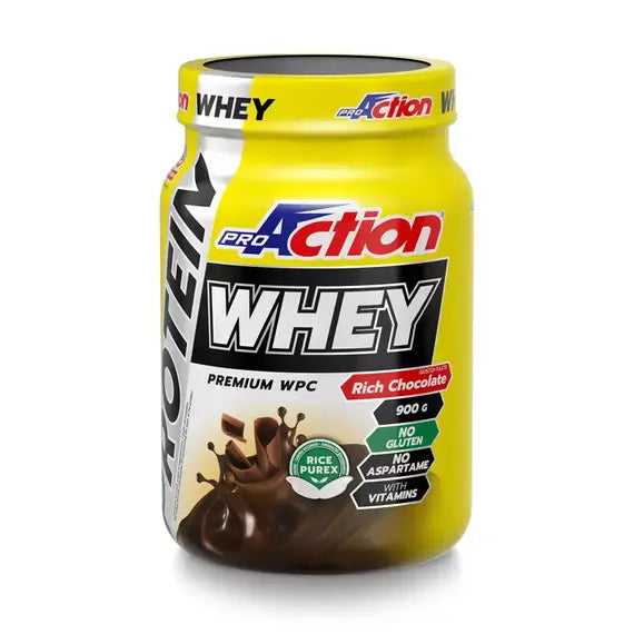 Proaction Protein Iso Whey Zero Integratore di Proteine Isolate del Siero di Latte Potenziato con Glutammine Gusto Cioccolato 900g | Acquista Online su Farmaclick