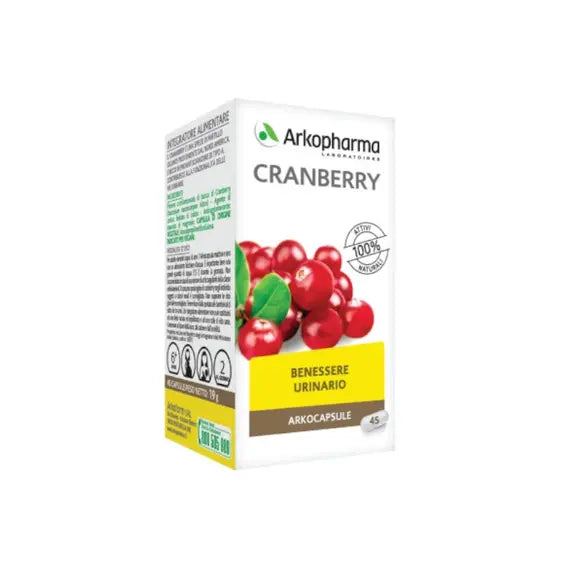Arkopharma Cranberry Integratore per il Benessere delle Vie Urinarie 45 Arkocapsule | Acquista Online su Farmaclick