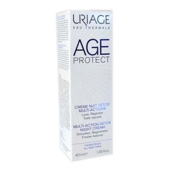 Uriage Age Protect Crema Notte Detox Multi Azione 40 Ml | Acquista Online su Farmaclick