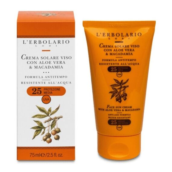 L'erbolario Crema Solare Aloe&macadamia Spf25 75 Ml | Acquista Online su Farmaclick