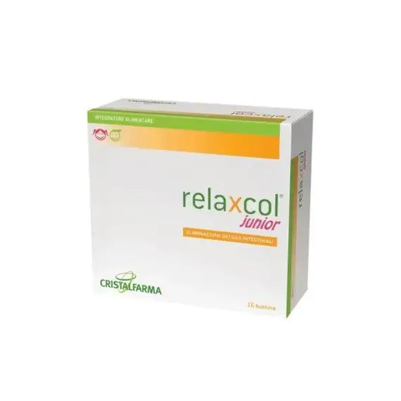 Cristalfarma Relaxcol Junior 16 Bustine | Acquista Online su Farmaclick