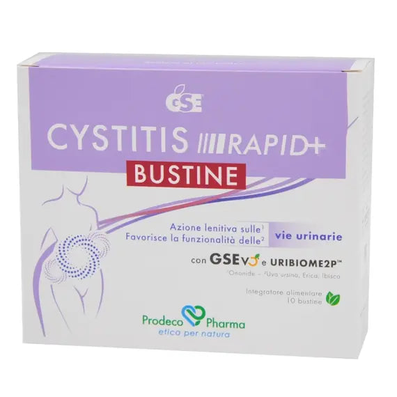 Gse Cystitis Rapid+ 10 Bustine | Acquista Online su Farmaclick