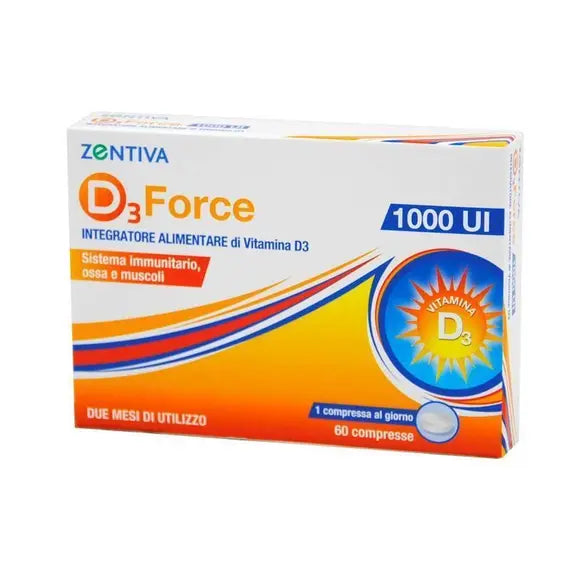 D3 Force Integratore Alimentare 60 Compresse | Acquista Online su Farmaclick