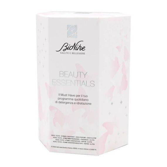 Bionike Beauty Essentials Cofanetto Natale 2021 Mousse Detergente + Crema Idratante Ricca | Acquista Online su Farmaclick