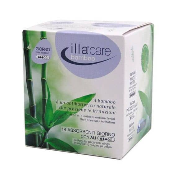 Illa Care Bamboo 14 Assorbenti Giorno con Ali | Acquista Online su Farmaclick