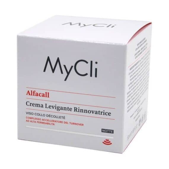 Mycli Alfacall Crema Levigante Rinnovatrice Notte Viso Collo Dã¨colletã¨ 50 Ml | Acquista Online su Farmaclick
