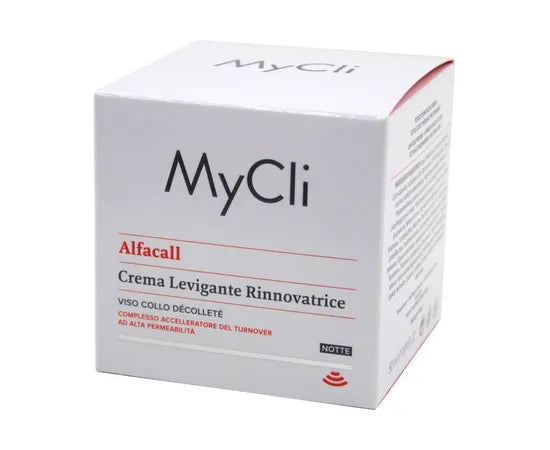 Mycli Alfacall Erneuernde Glättungscreme Nacht Gesicht Hals Dekolleté 50 ml