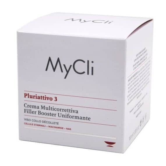 Mycli Pluriattivo 3 Crema Multicorrettiva Filler Booster Uniformante Viso Collo Dã¨colletã¨ 100 Ml | Acquista Online su Farmaclick