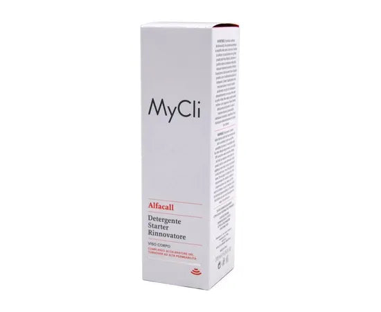 Mycli Alfacall Detergente Starter Rinnovatore Viso Corpo 200 Ml