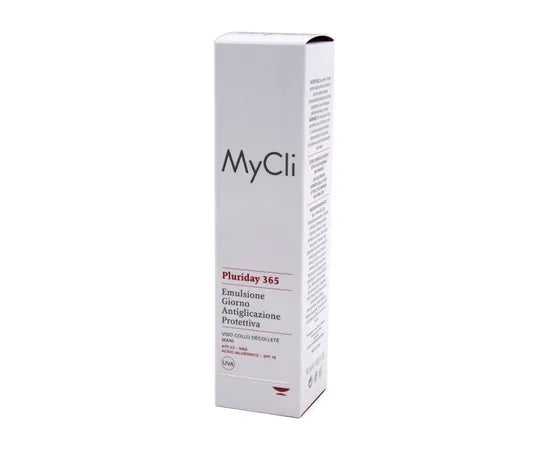 Mycli Pluriday 365 Emulsione Giorno Antiglicazione Protettiva Viso Collo Dècolletè 50 Ml