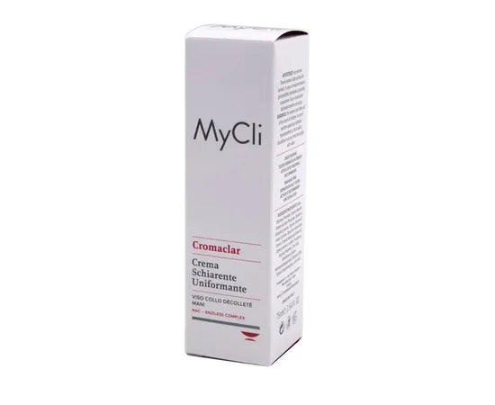 Mycli Cromaclar Crema Schiarente Uniformante Viso Collo Decolletè Mani 75 Ml