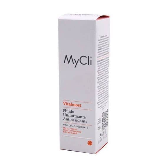 Mycli Vitaboost Fluido Uniformante Antiossidante Viso Collo Dã¨colletã¨ 50 Ml | Acquista Online su Farmaclick