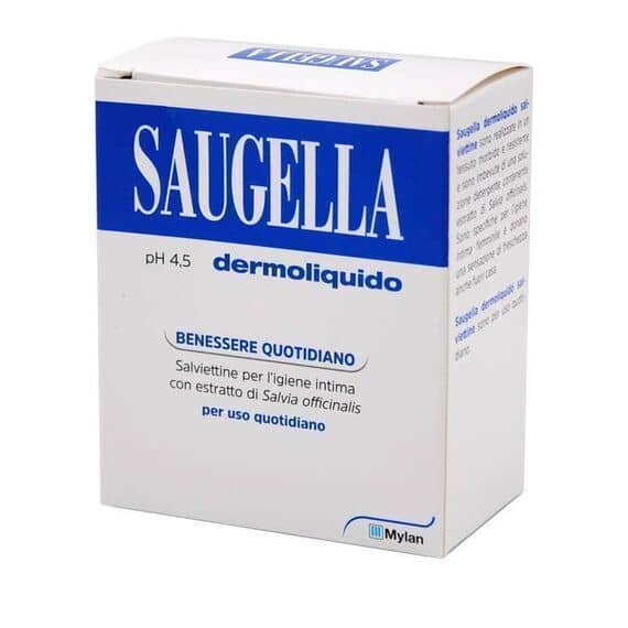Saugella Dermoliquido 10 Salviettine Detergenti | Acquista Online su Farmaclick