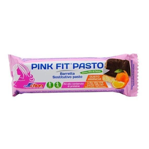 Proaction Pink Fit Pasto Barretta Sostitutiva del Pasto per il Controllo del Peso Gusto Arancia 65 G | Acquista Online su Farmaclick