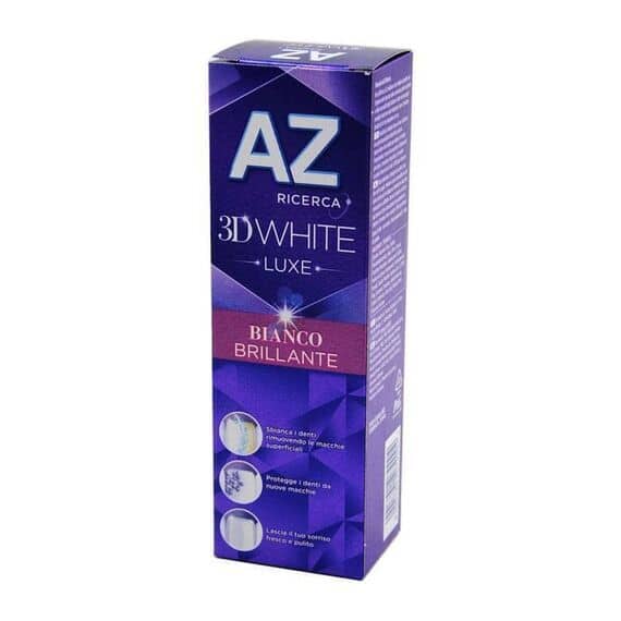Az 3d White Luxe Dentifricio Bianco Brillante 75 Ml | Acquista Online su Farmaclick