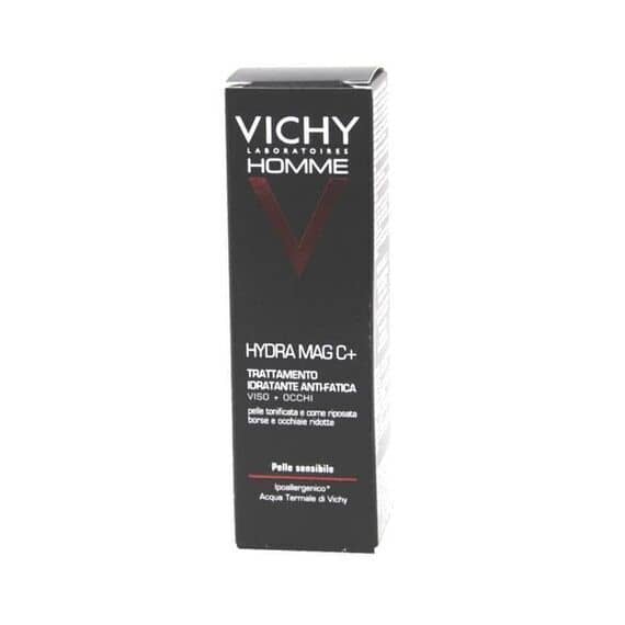 Vichy Homme Hydra Mag C+ Trattamento Idratante Anti-fatica Viso Occhi 50 Ml | Acquista Online su Farmaclick