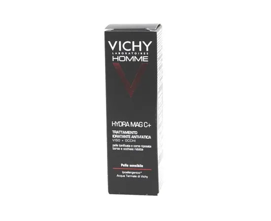 Vichy Homme Hydra Mag C+ Feuchtigkeitspflege Anti-Müdigkeit Gesicht Augen 50 ml