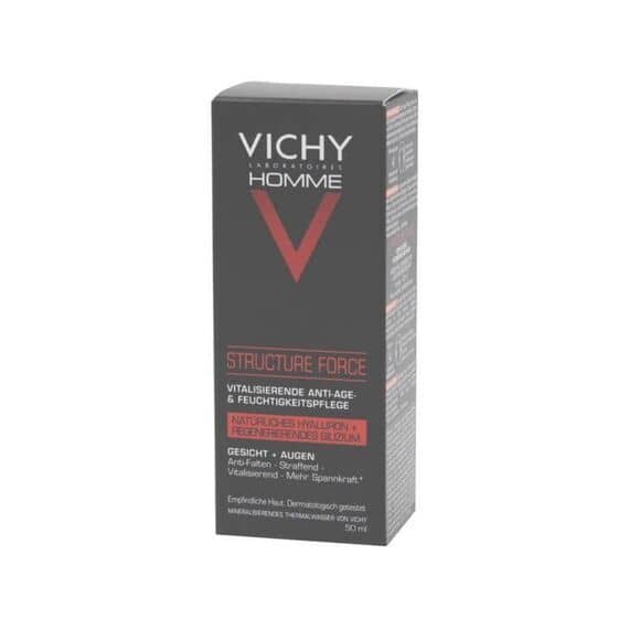 Vichy Homme Structure Force Trattamento Anti Etã Idratante Completo Viso e Occhi 50 Ml | Acquista Online su Farmaclick