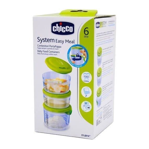 Chicco System Easy Meal 6m+ Contenitori Porta Pappa 3 Pz | Acquista Online su Farmaclick