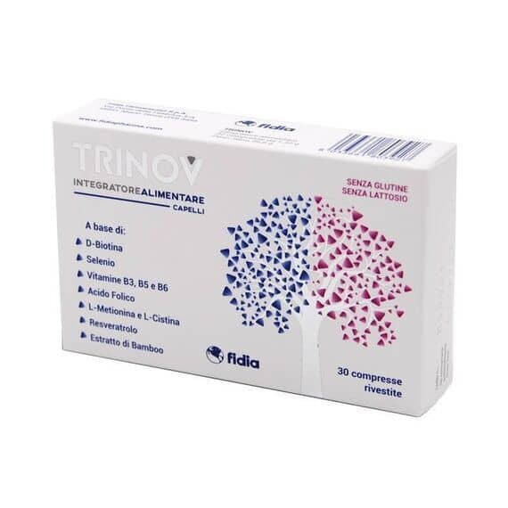 Trinov Integratore Alimentare per la Salute dei Capelli 30 Compresse | Acquista Online su Farmaclick